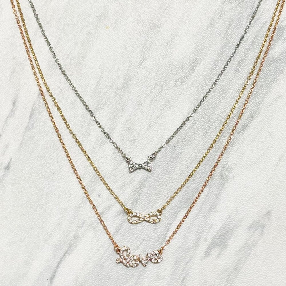 Anita K 2 Tone Pilgrim Love necklace